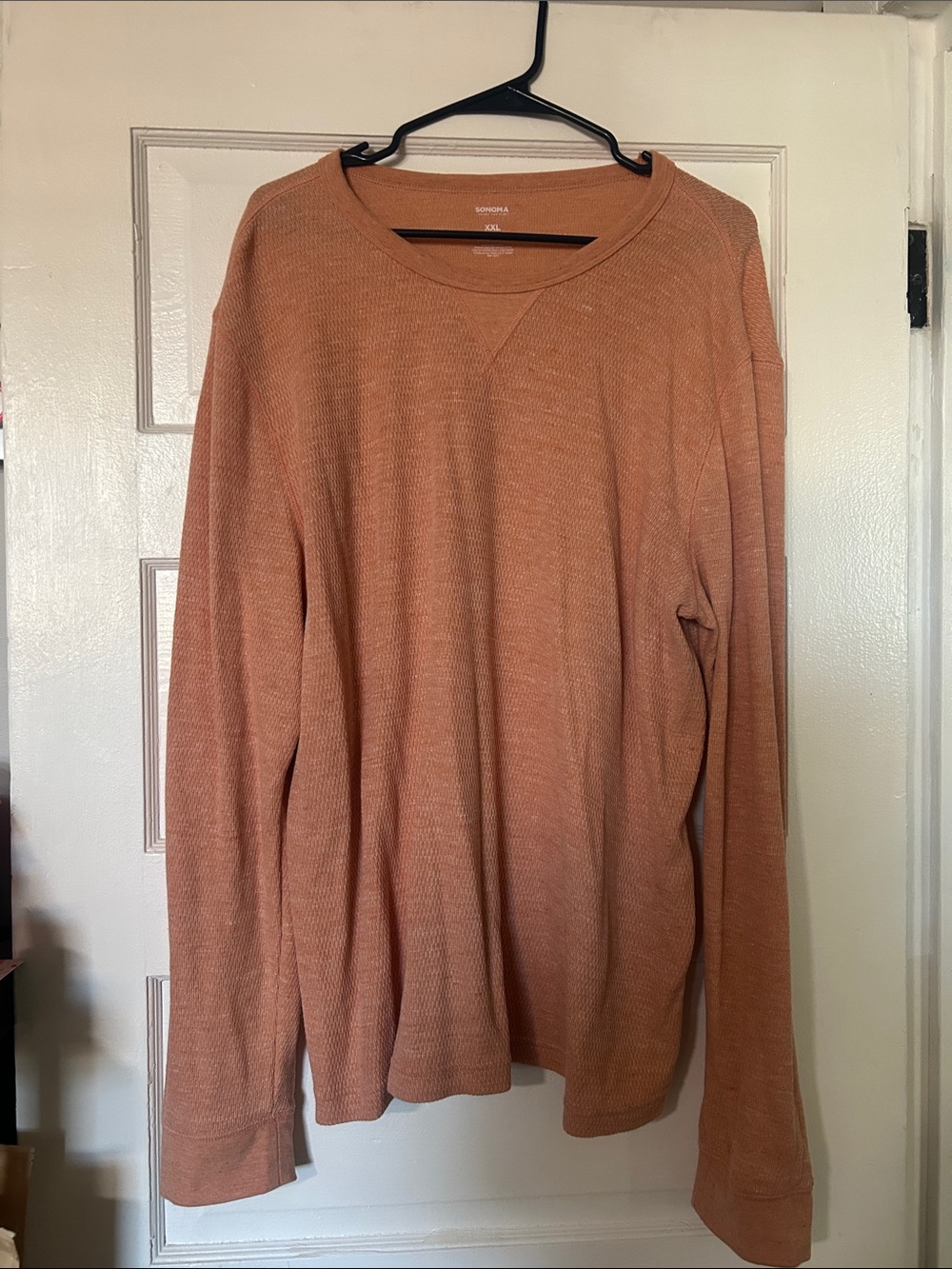 Sonoma Women’s Rust Long-Sleeve Sweater
